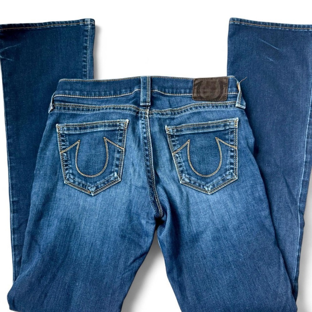 True Religion Women's Dark Blue Boot Cut Jeans